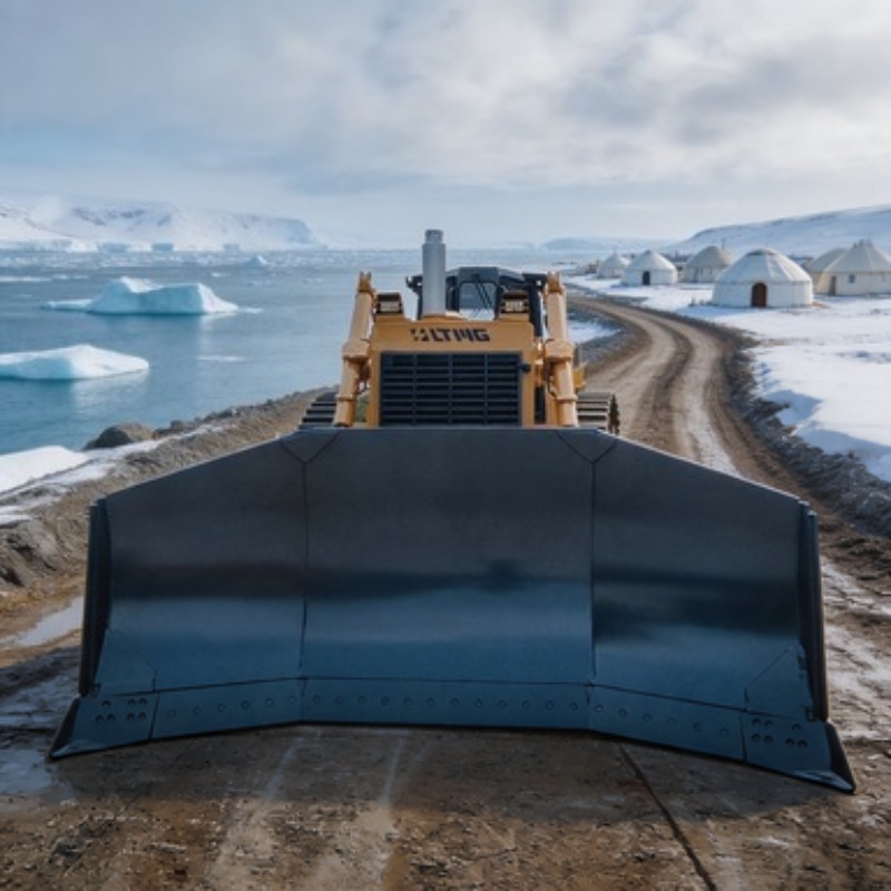 Heavy Equipment Used - Do wydobycia w kamieniołomach używany buldożer