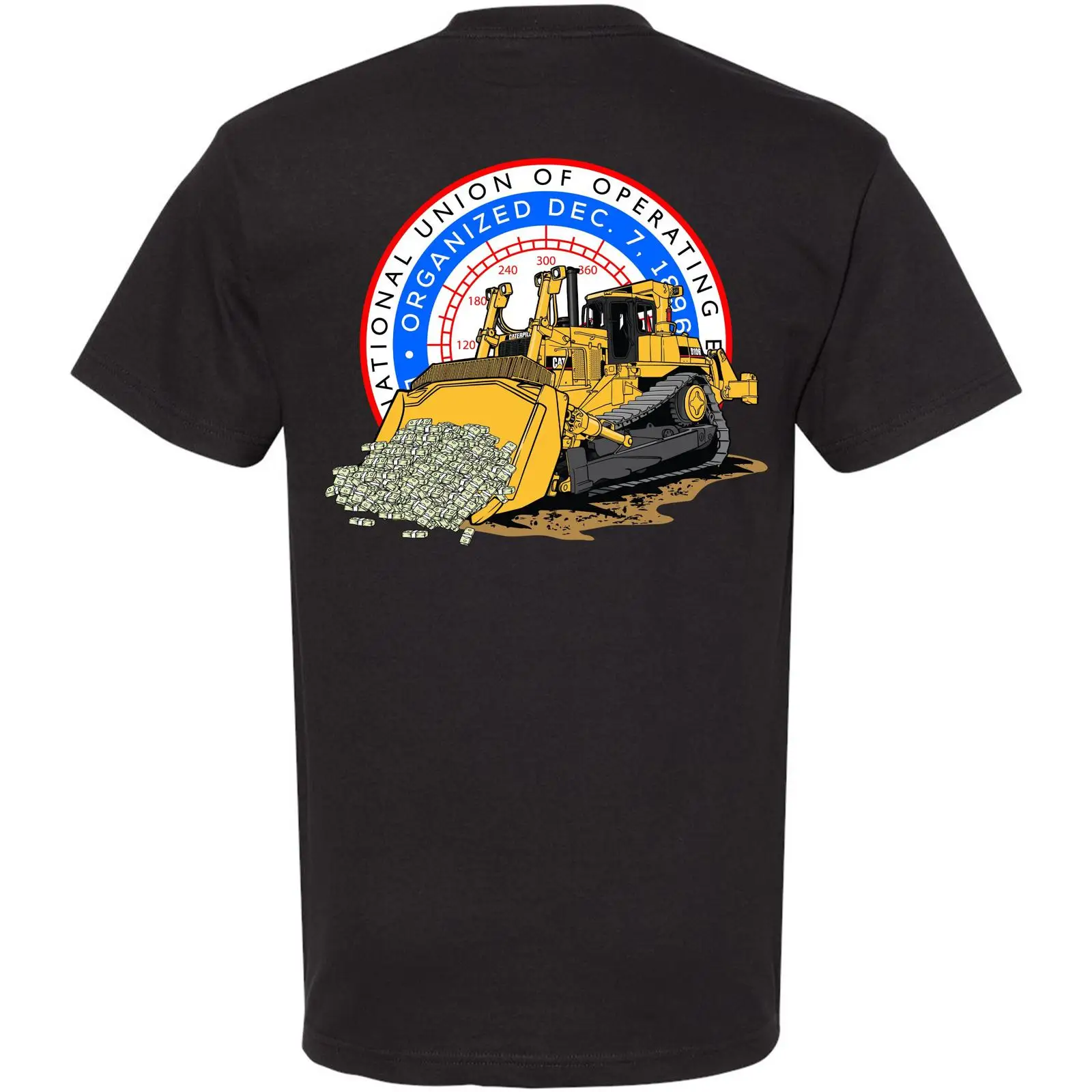Heavy Equipment Bulldozer - Międzynarodowa Zjednoczona Zgromadzenie Inżynierów Operacyjnych Koszulka