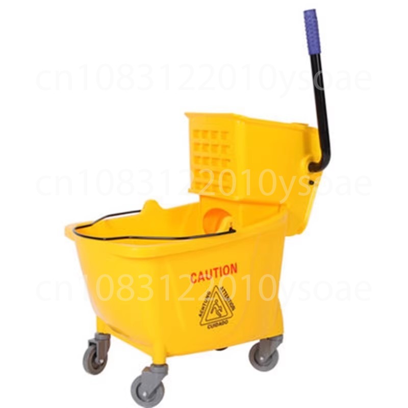 Heavy Equipment Bulldozer - Wytrzymały mop z wiadrem, system samooczyszczania